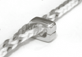 Silver clip-on charm for Malory Band