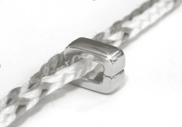 Silver clip-on charm for Malory Band